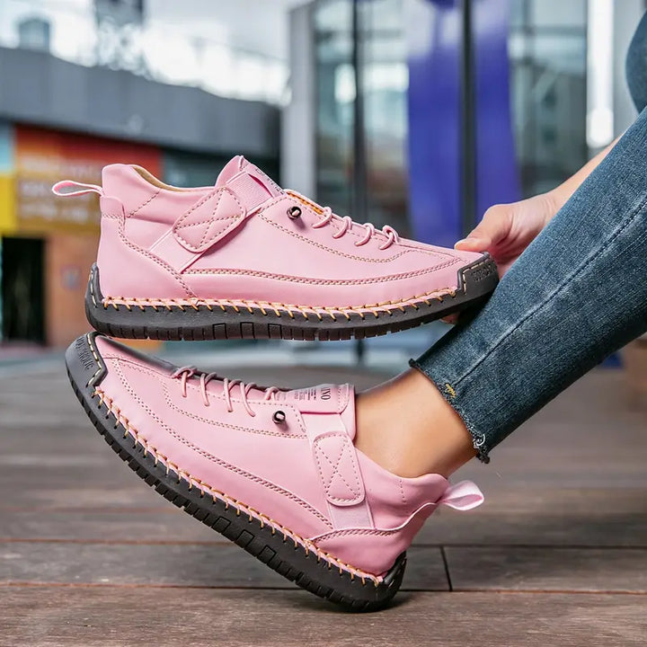Mila | Dames Orthopedische Klittenbandsluiting Casual Sneakers