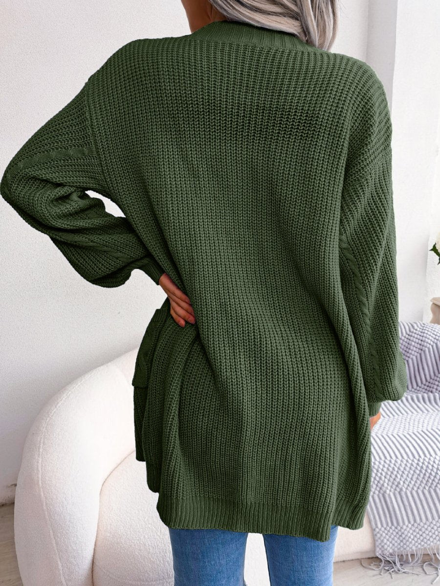 Losse Gebreide Cardigan | Effen Design | Casual Comfort