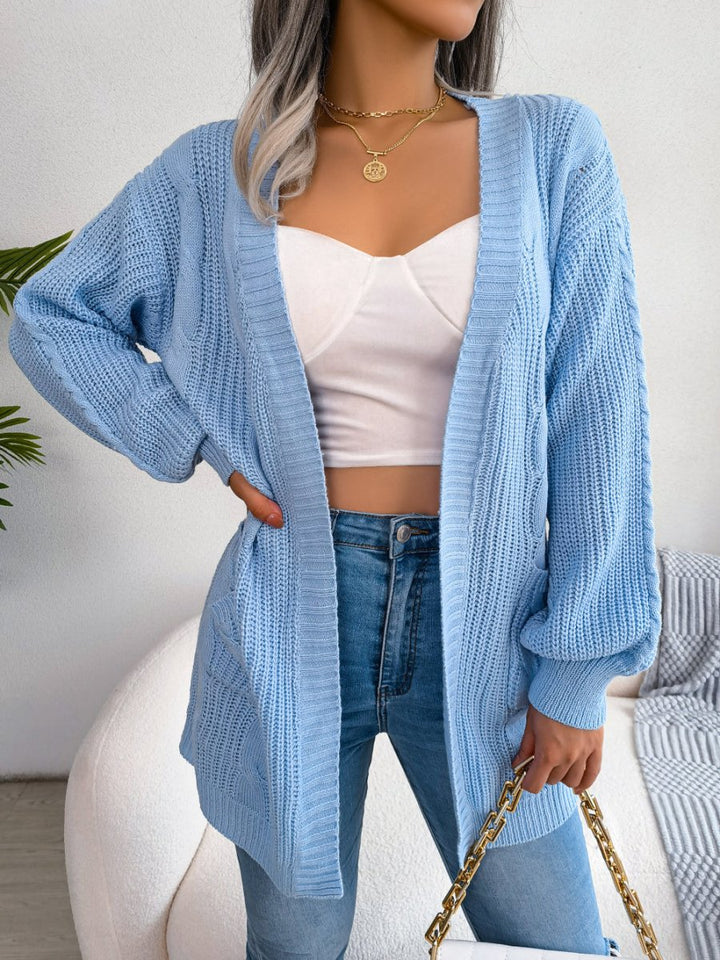 Losse Gebreide Cardigan | Effen Design | Casual Comfort