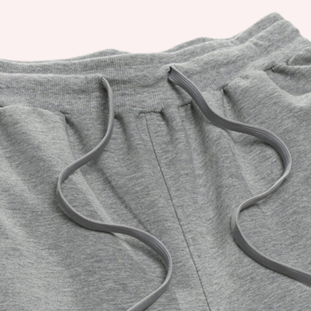 Sportieve Rechte Joggingbroek Heren met Verstelbare Taille