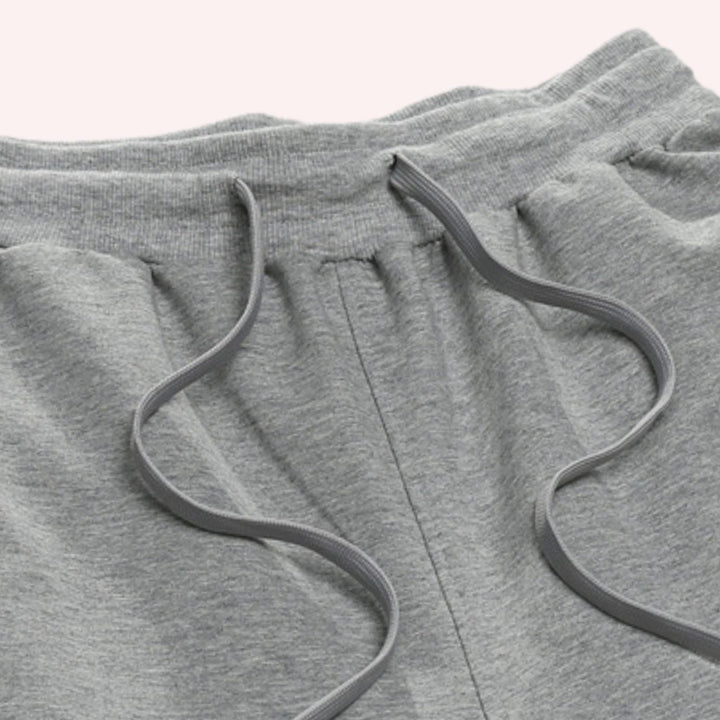 Sportieve Rechte Joggingbroek Heren met Verstelbare Taille