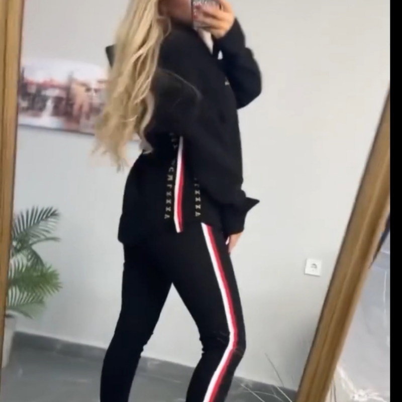 Gisela™ Stilvoller Zweiteiliger Trainingsanzug für Damen