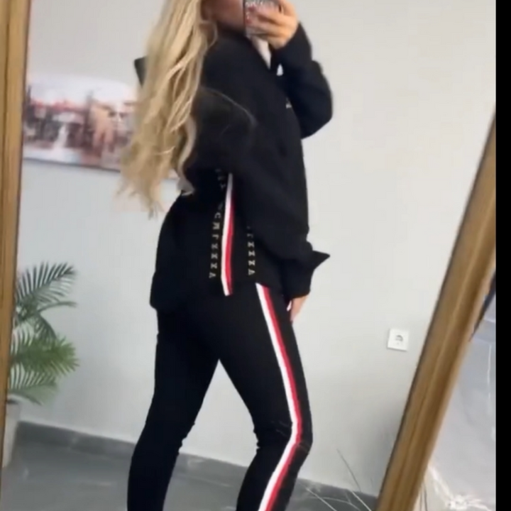 Gisela™ Stilvoller Zweiteiliger Trainingsanzug für Damen