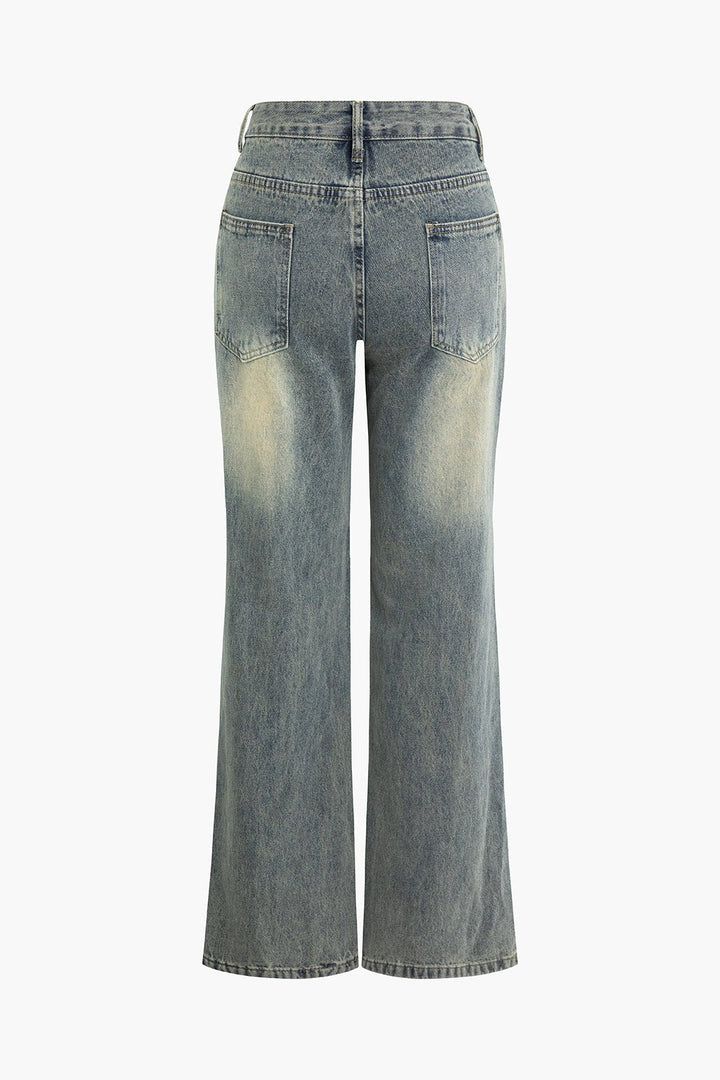 Louisa | Retro Denim met Hoge Taille