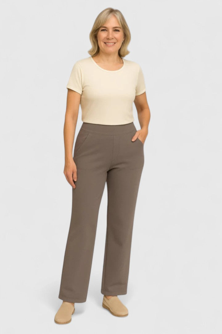 Zoey | Damen Hohe Taille Weite Hose