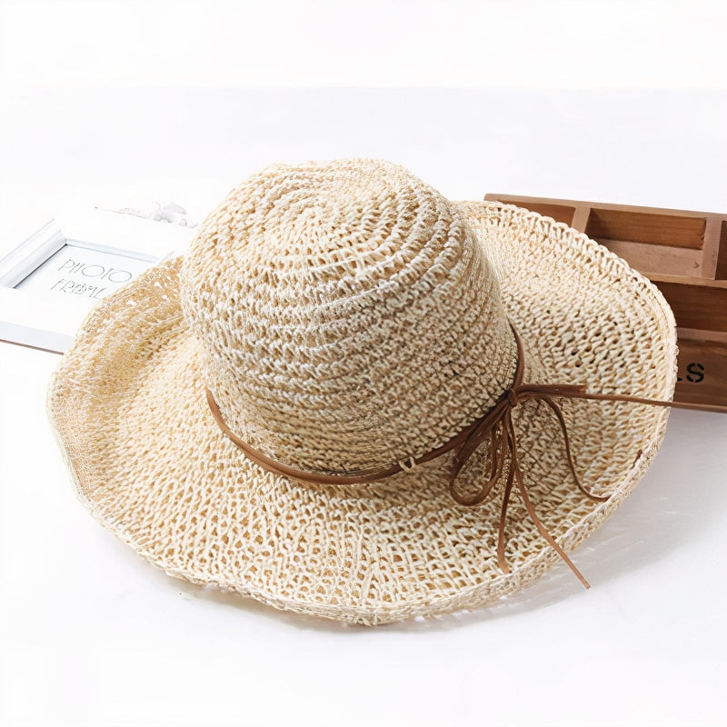 Faye | Damen Breite Krempe Sommer Strandhut