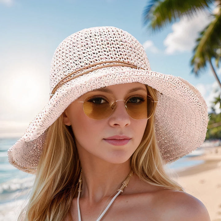 Faye | Damen Breite Krempe Sommer Strandhut