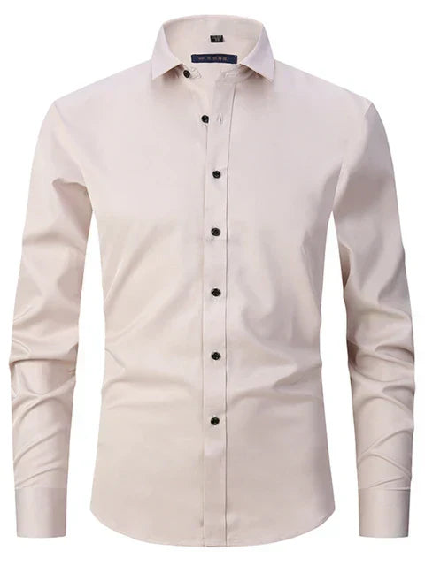 Zachary | Herren Slim-Fit Hemd mit langen Ärmeln