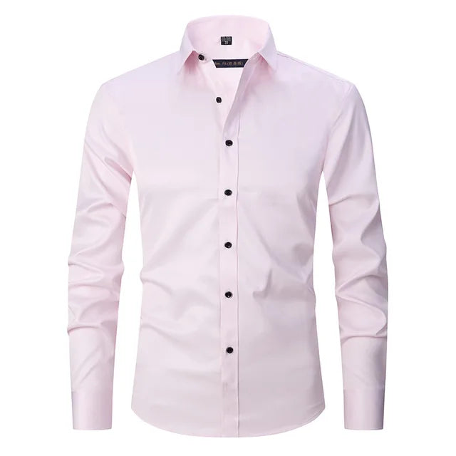 Zachary | Herren Slim-Fit Hemd mit langen Ärmeln