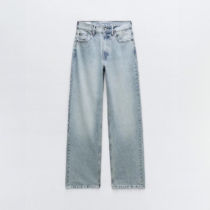 Vintage Ripped Jeans High Waist
